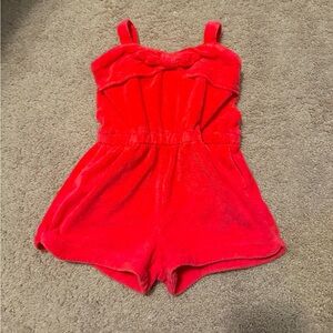 Janie and Jack French terry romper